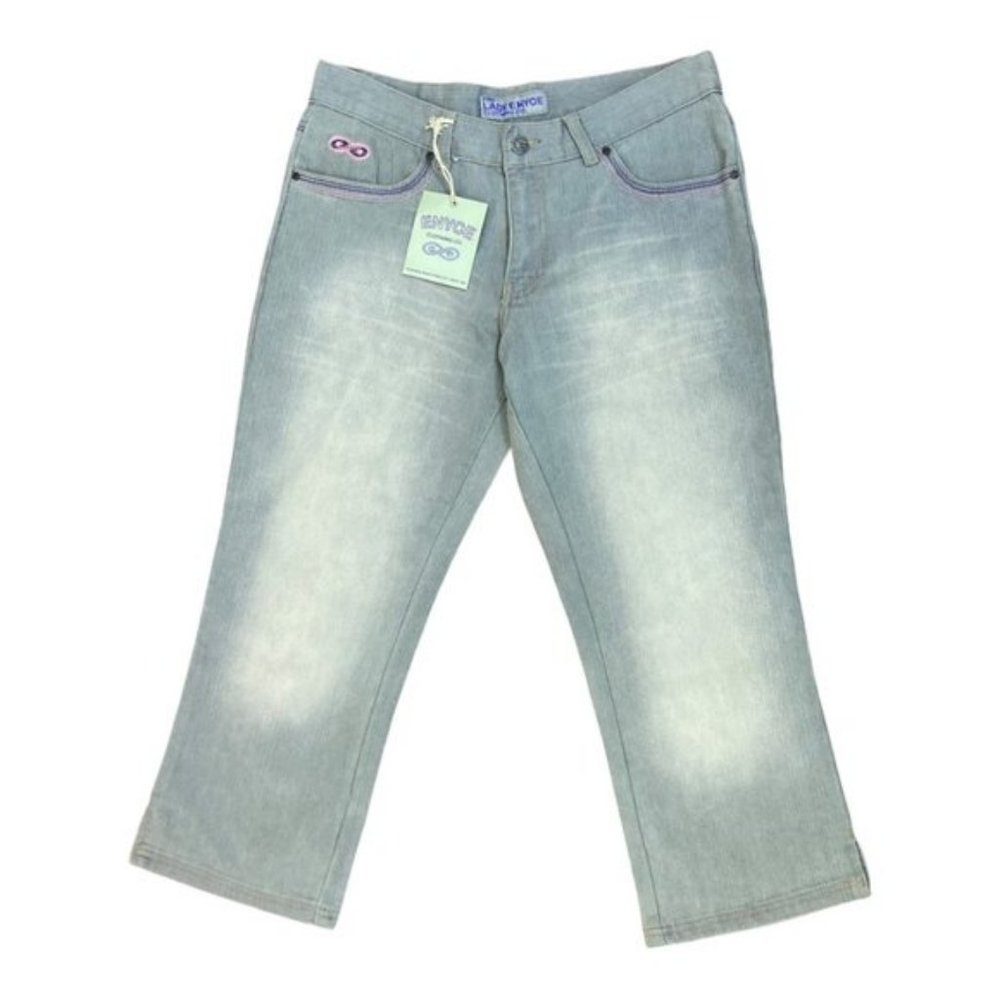 Lady Enyce Women's Vintage 90s Blue Denim Jeans